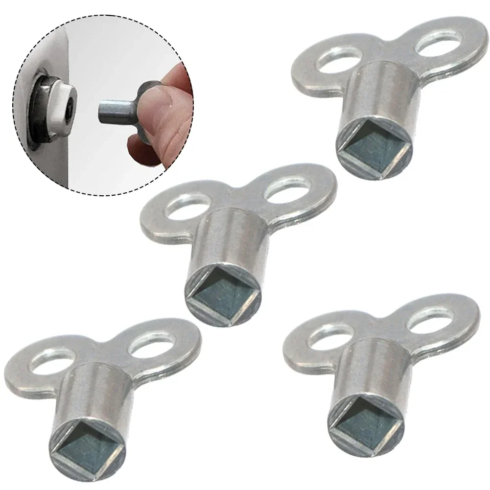 Easy to Use Vent Wrench for Radiators  Reliable Radiator Venting  5mm Inner Square  Detailed Instructions   Qty 4