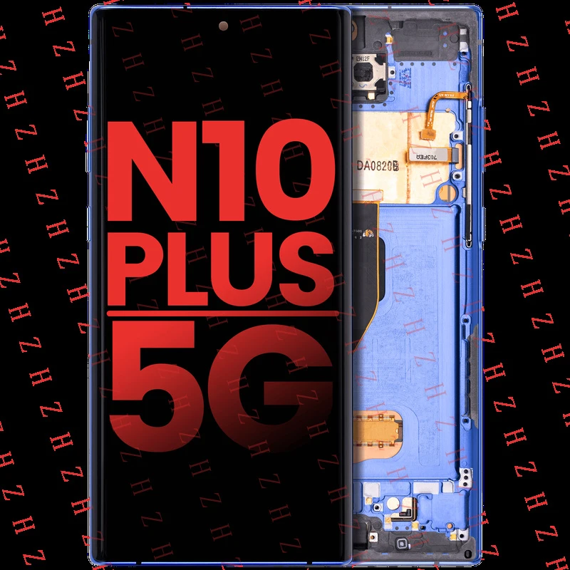 U+ OLED Assembly W/Frame For Samsung Galaxy Note 10 Plus/5G
