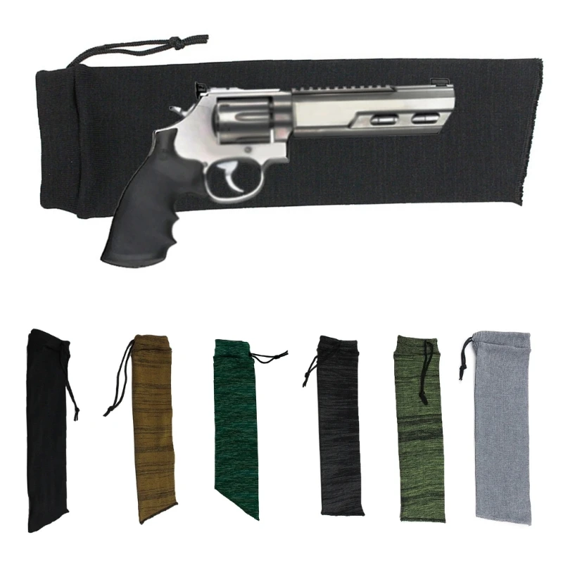 Airsoft Guns Sock Rifle Knit Polyester Rifle Guns Protector Cover Bag Moistureproof Guns Storage Sleeve Rifle Holsters