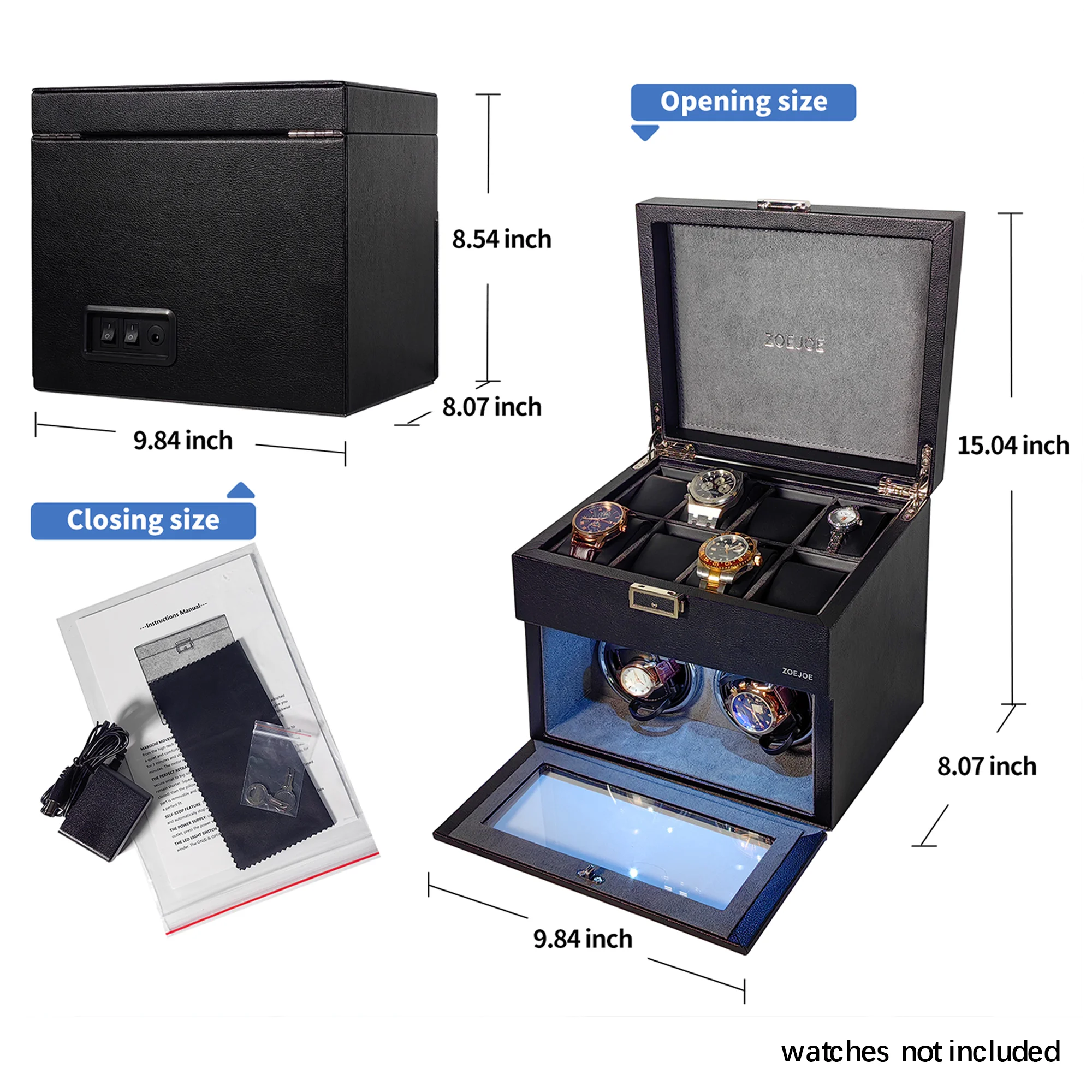 Avvolgitore per 2+8 Orologi Au - Quiet Luxury Watch Men recensione e prezzo