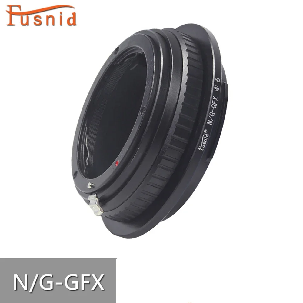 

Hig Quality N/G-GFX lens adapter ring For NikonG/D Lens to Fuji Fujifilm GFX G50S GFX G50R GFX100 Camera Nik(G)-GFX