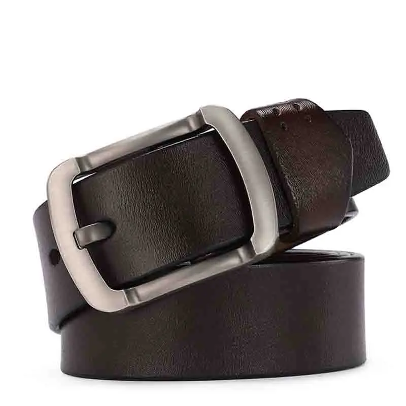 130 140 150 160 170cm Cow Leather Belt Cowboys Men Genuine Leather Belts Luxury Designer Belts High Quality Strap Luxury Brands