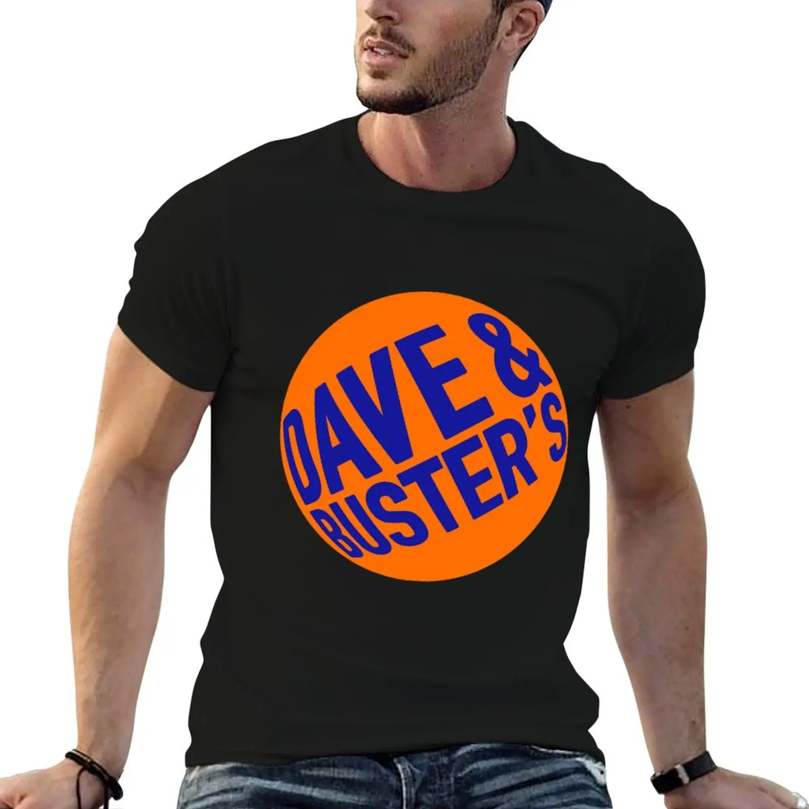 

T-Shirt Buster's shirts man fit t tshirt slim Logo man Dave for &