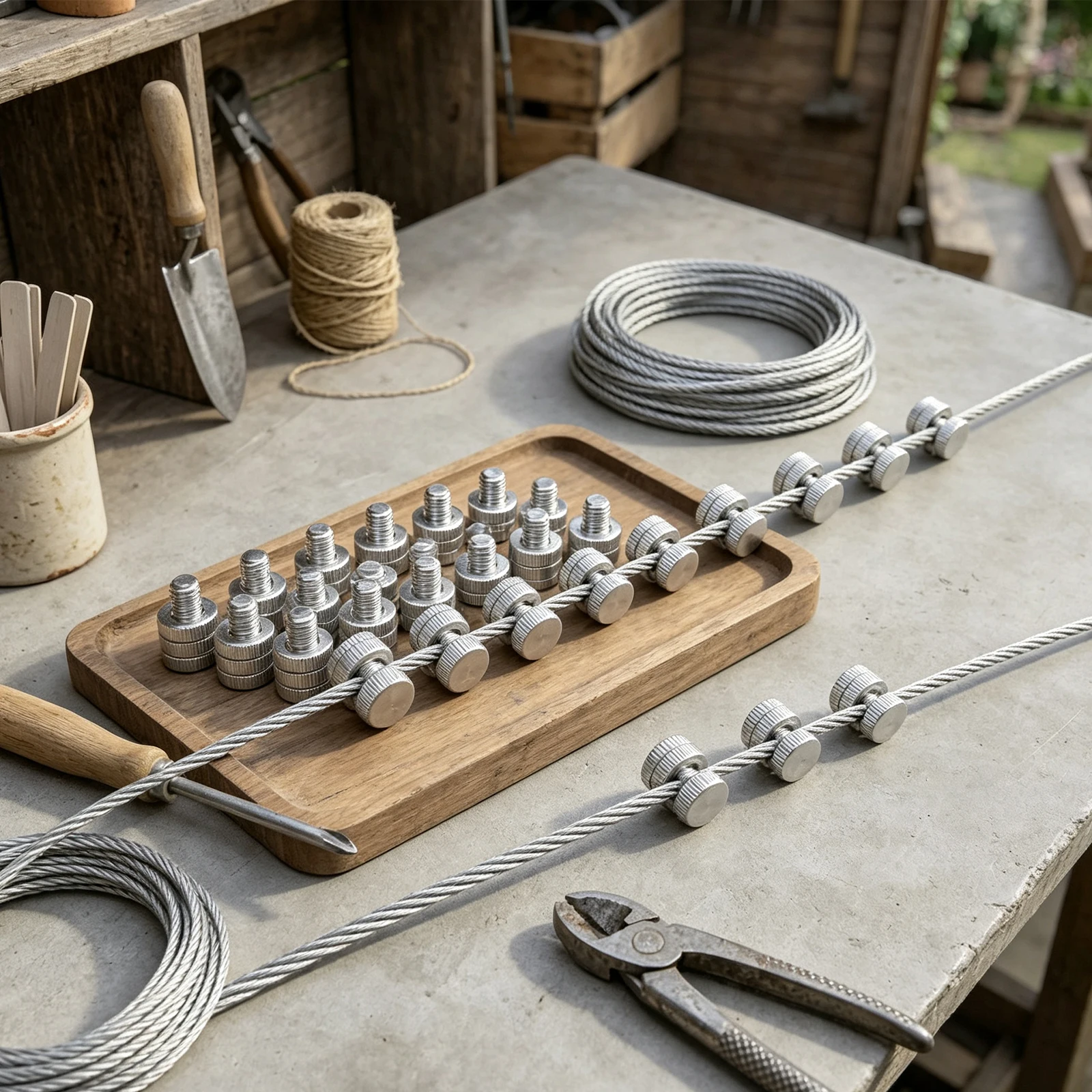 For Underground Cables For Fence Power Multiple Wires Open Bolt Connectors Fence Setup Silvery Wires For Multiple