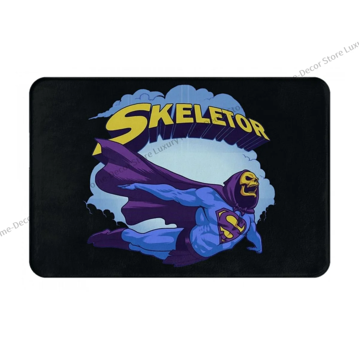 He-Man The Master Of The Universe Anti-Slip Doormat Living Room Mat Skeletor Hallway Carpet Entrance Door Rug Home Decor