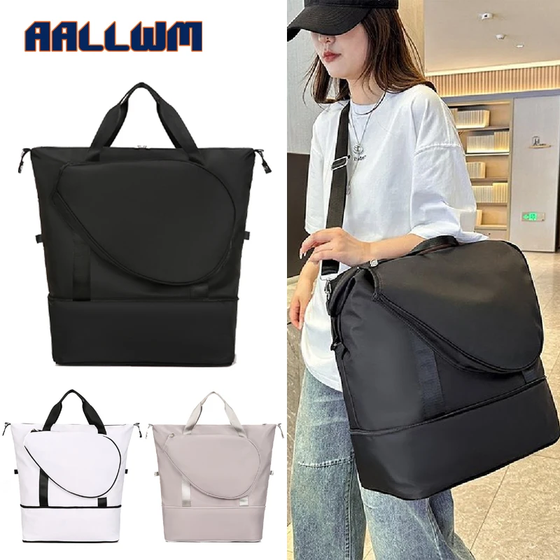 

Сумка для тенниса (1 шт.), профессиональный стеганый теннисный рюкзак, сумки для теннисных ракеток для женщин и мужчин, для пиклбола, тенниса, бадминтона, спортивная сумка