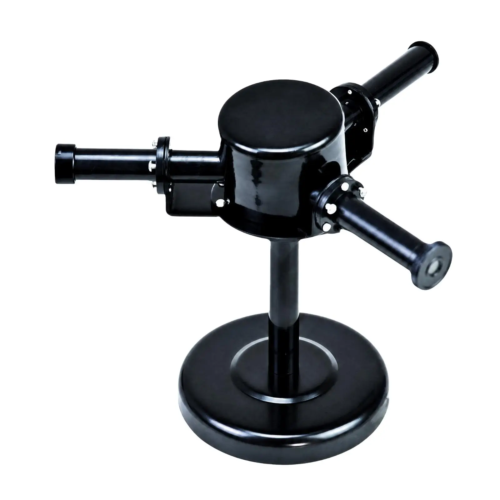 Optical Prism Spectroscope for Student Physics Lab Crystal Light Diffusion Spectrum Viewer with Metal Stand