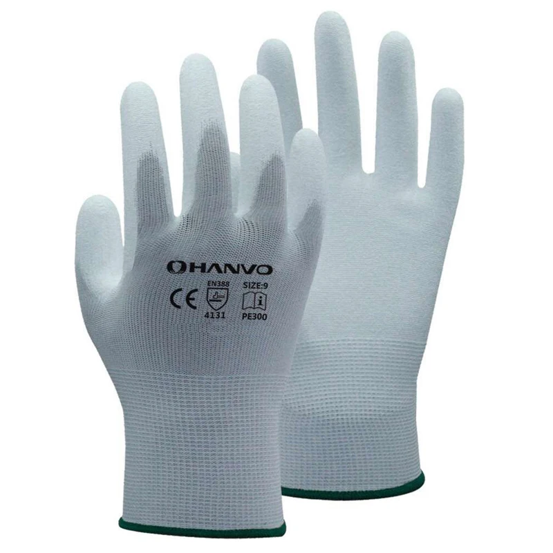 

Nylon PU Gloves Safety Work Gloves Repair Special Gloves Palm Coated Gloves Carpenter Repair Worker Supplies