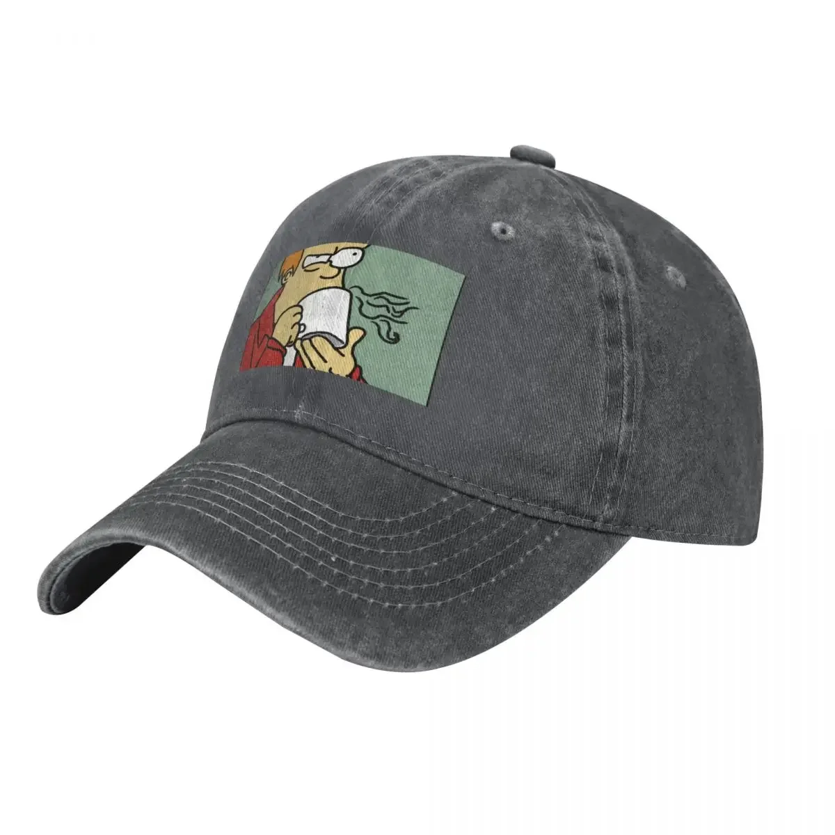 Fry Coffee Freehand DigitalCap Baseball Cap dad hat Mountaineering For Man Women's