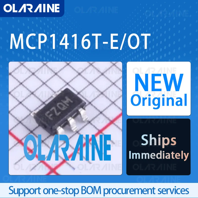 

5/10/100Pcs MCP1416T-E/OT SOT-23-5 Gate Driver RoHS 1 Output Current 1.5 A Voltage: 18 V