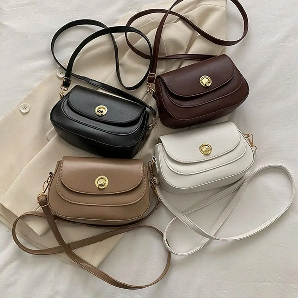 Mode Design Zadeltas Luxe Gevoel Koreaanse Stijl Pu Lederen Crossbody Tas Vrouwen Handtas Meisjes