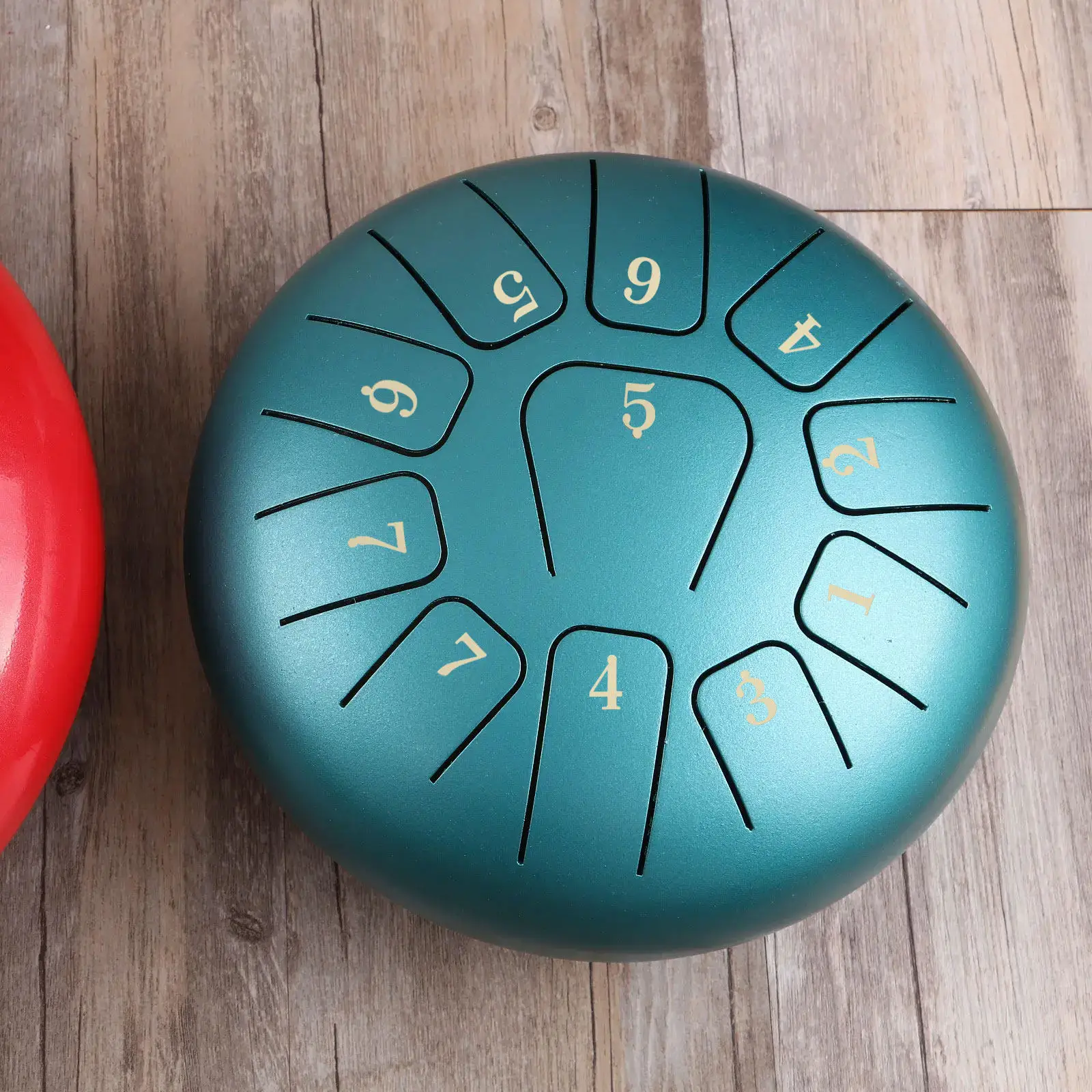 2 pegatinas para tambor de lengüetas con notas musicales, fuente grande, proceso de bronceado, fuerte adhesión, facilitan identificar y memorizar escalas para principiantes en la práctica.