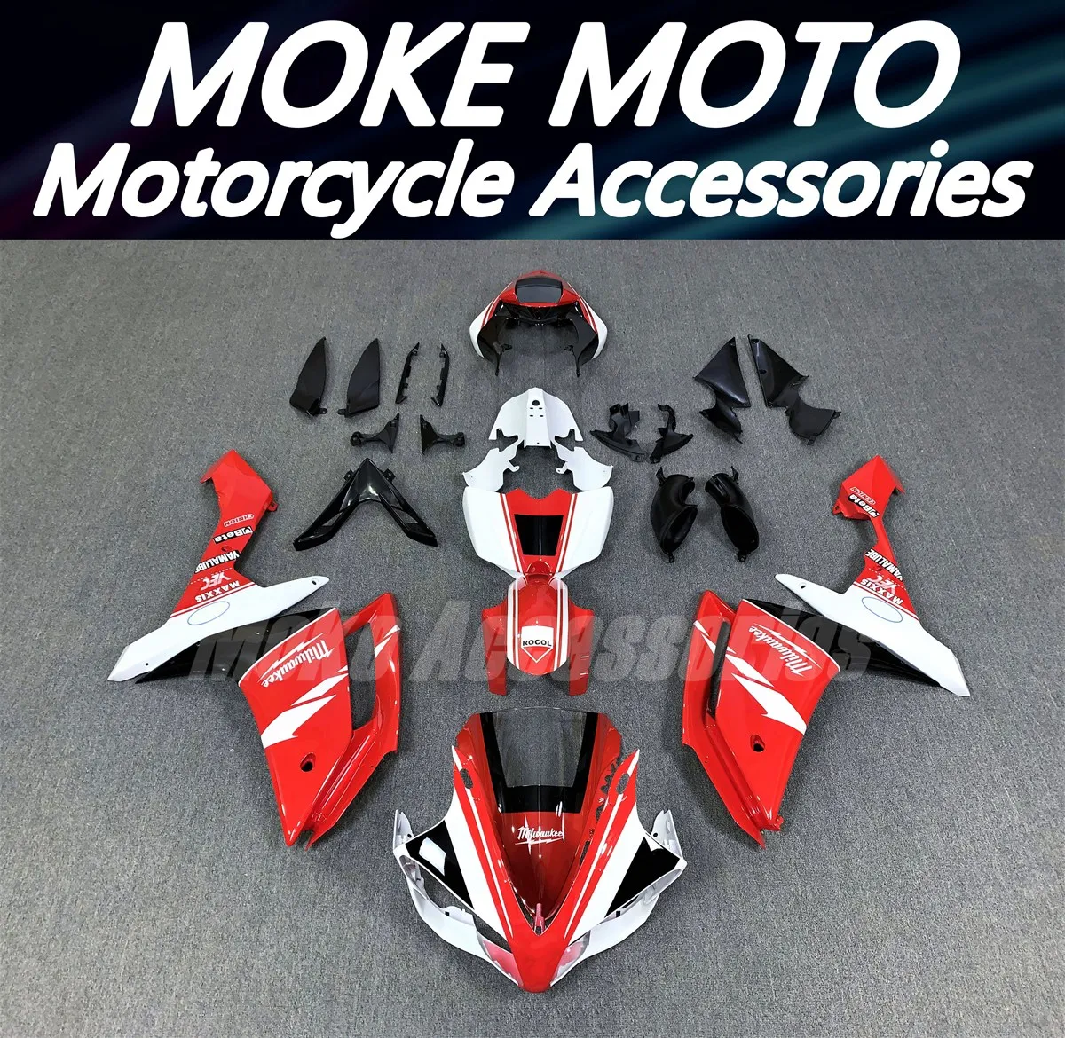 

Motorcycle Fairings Kit Fit For Yzf R1 2007-2008 Bodywork Set High Quality ABS Injection /black Red Black White