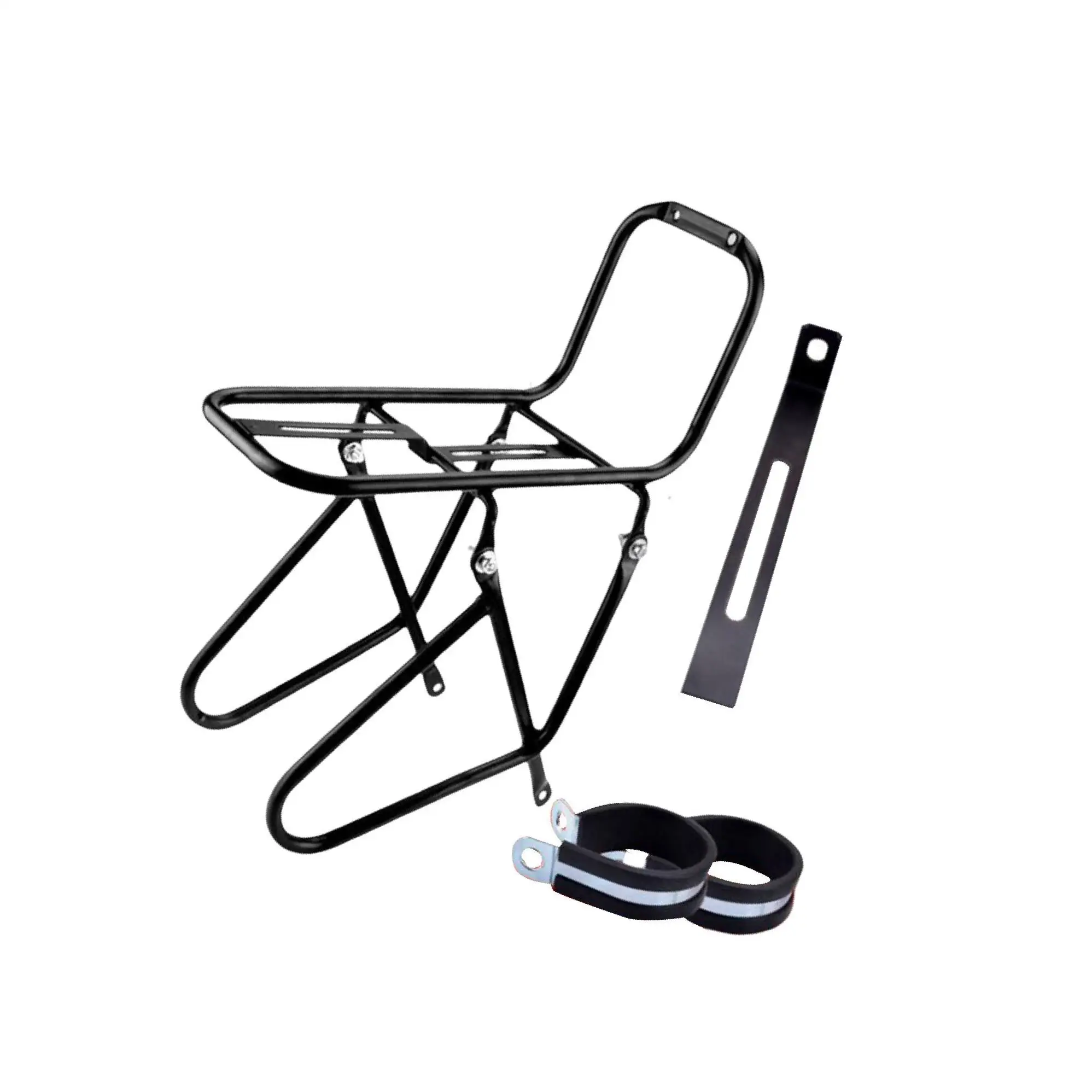 Steel Made Bike Rack Carrier Front Luggage Cargo Bracket Shelf With Easy Installation Exquisite