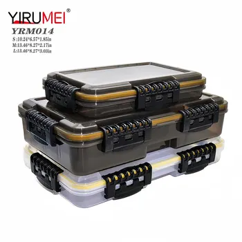 Waterproof Fishing Tackle Box Large Capacity Fishing Accessories Tool Storage Box Fish Hoo