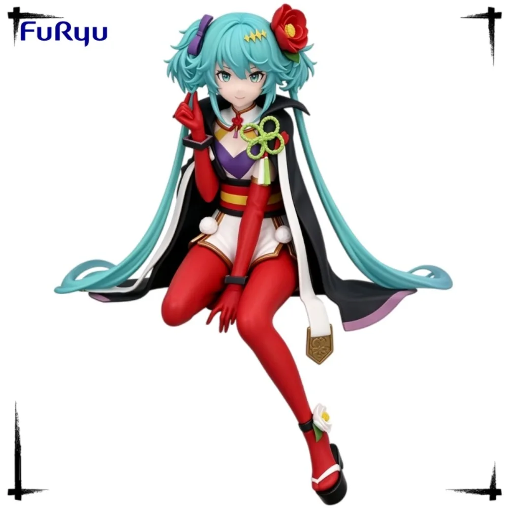 original-furyu-noodle-stopper-figure-hatsune-miku-flower-fairy-camellia-ver-anime-model-collection-birthday-gift