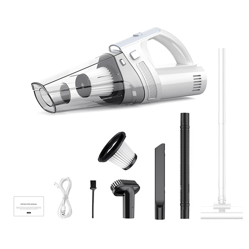 

7500PA Car Vacuum Cleaner Portable Strong Suction Multifunction Vacuum Cleaner Dual Handheld Floor Mop For Home