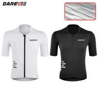 DAREVIE Aero hombre ciclismo Maillot reducir la resistencia PRO nivel ciclismo Jersey Anti-UV 40+ ropa de ciclismo que absorbe la humedad para hombres
