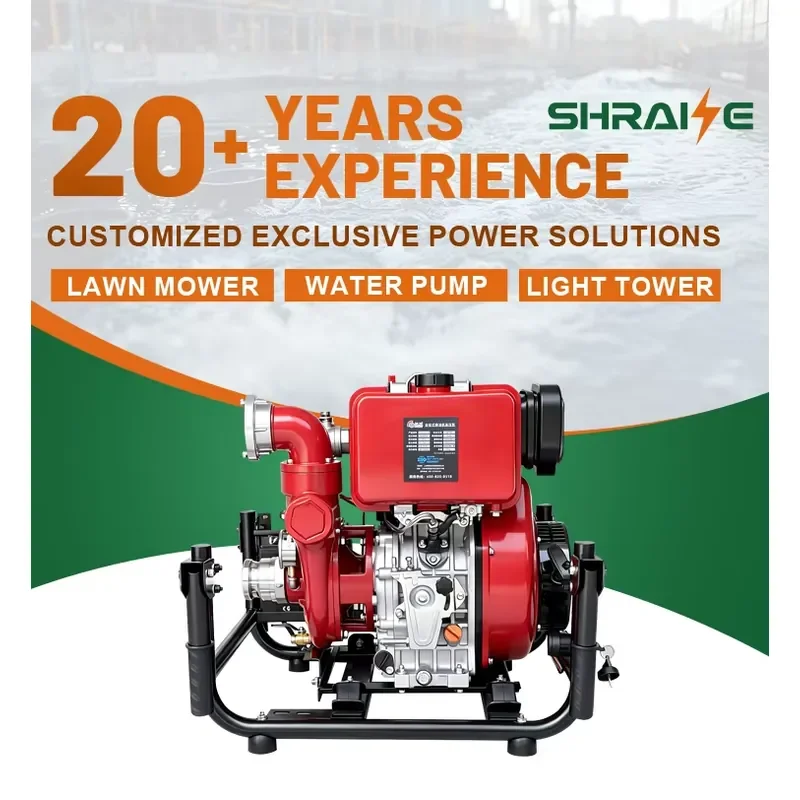 

The Centrifugal High-pressure Water Pump Engine Is Powerful