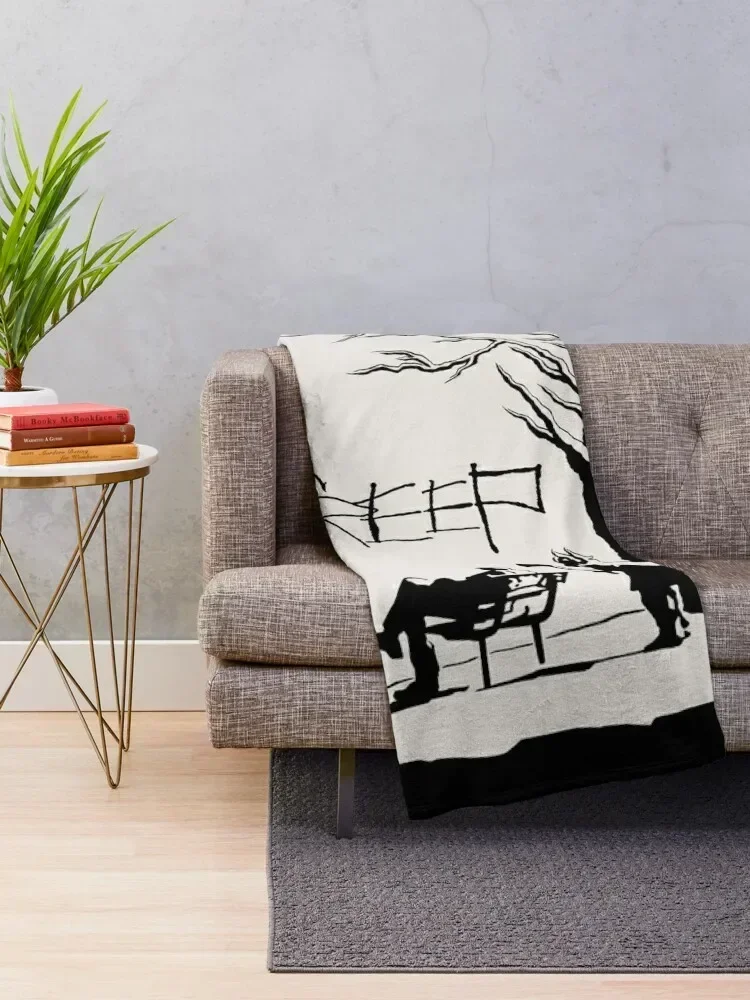 Creep movie Throw Blanket Weighted for sofa Blankets