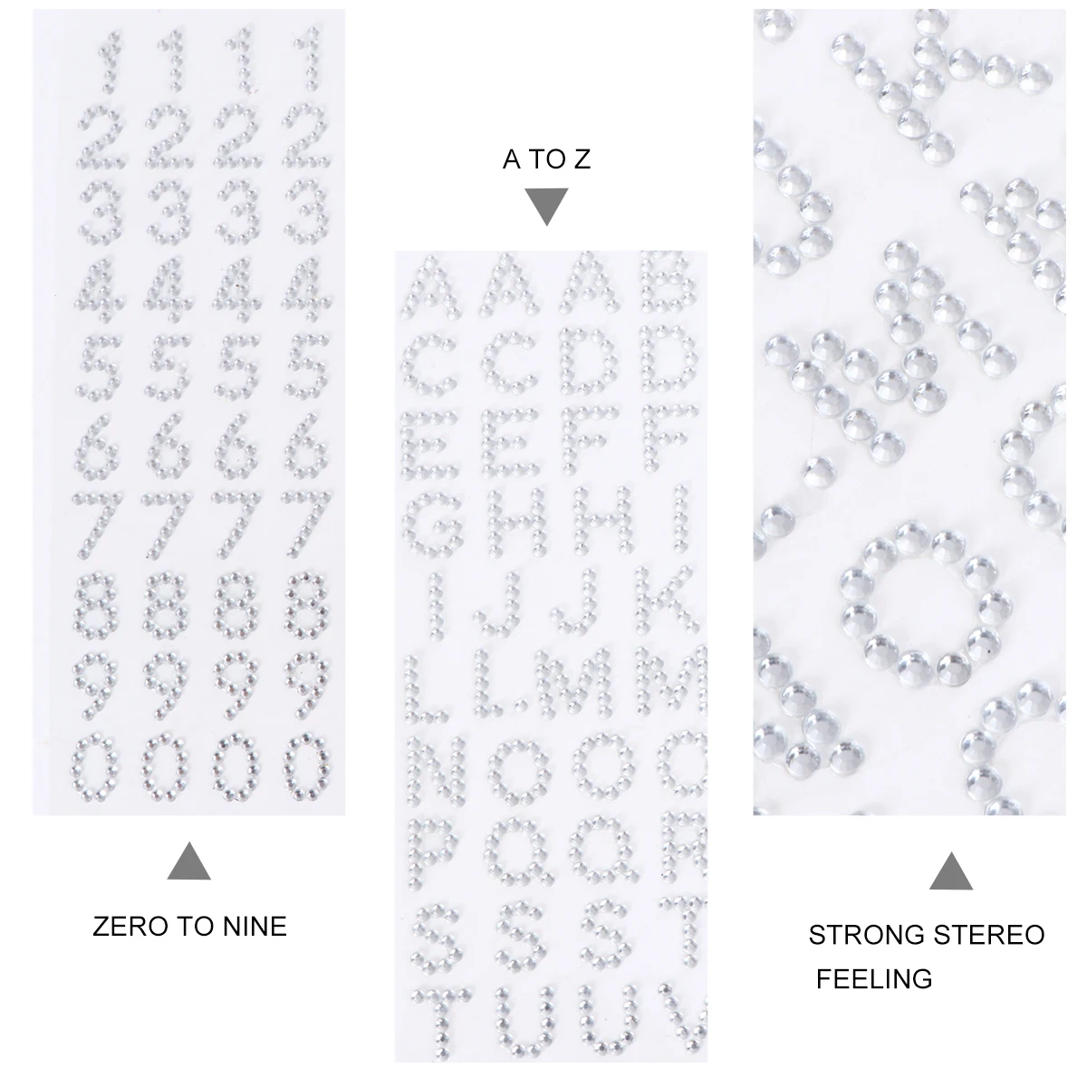 

Alphanumeric Stickers Animal Kid Toy Nail Toys Puzzle English Letters Numbers Study
