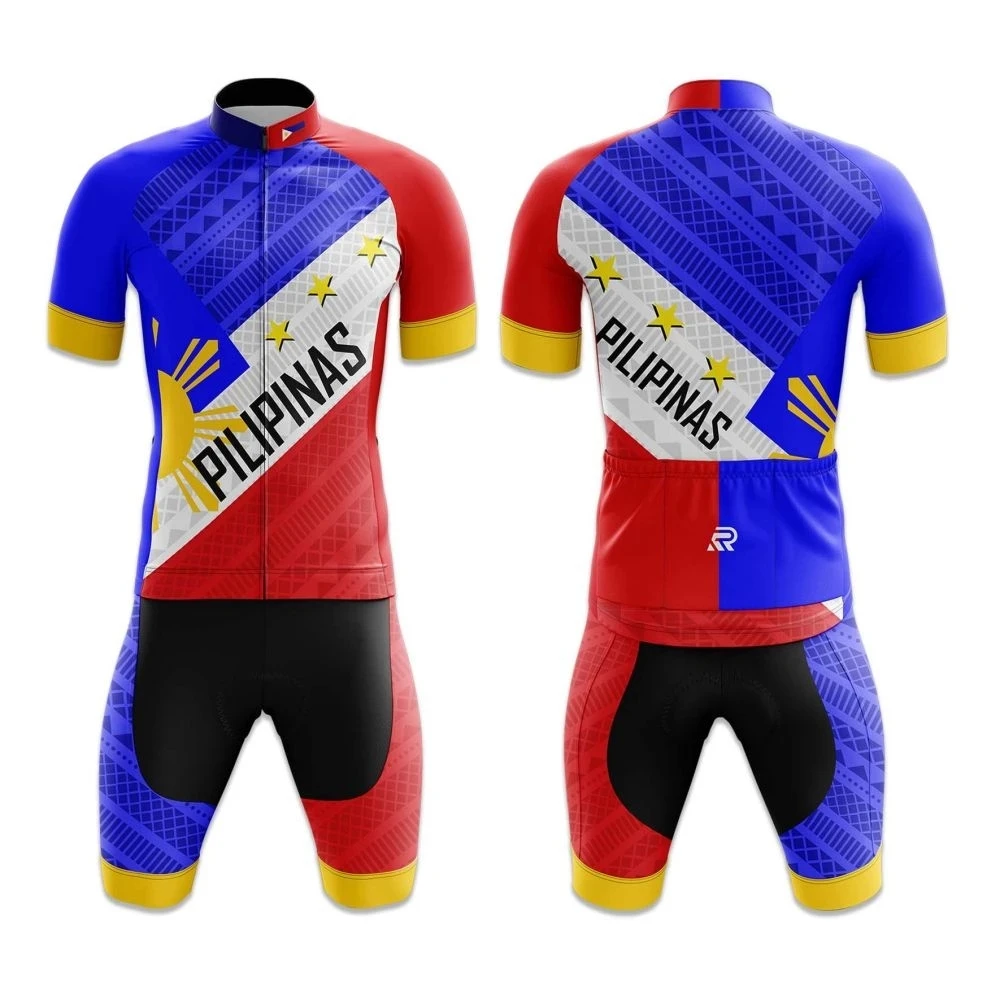 Philippine style men tri suit triathlon racing suit aero jumpsuit  ciclismo cycling skinsuit swimming running clothing#one-piece