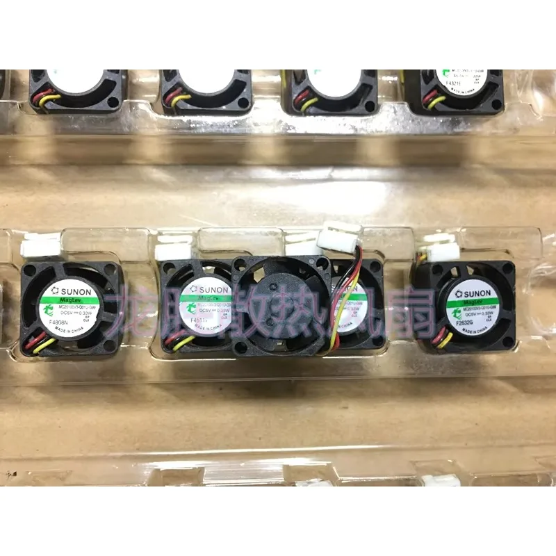 

pa SUNON 2 см 20 мм Мини-вентилятор MC20100V3-Q01U-G99 5 В 0,33 Вт 20*20*10 мм охлаждающий вентилятор 3PIN