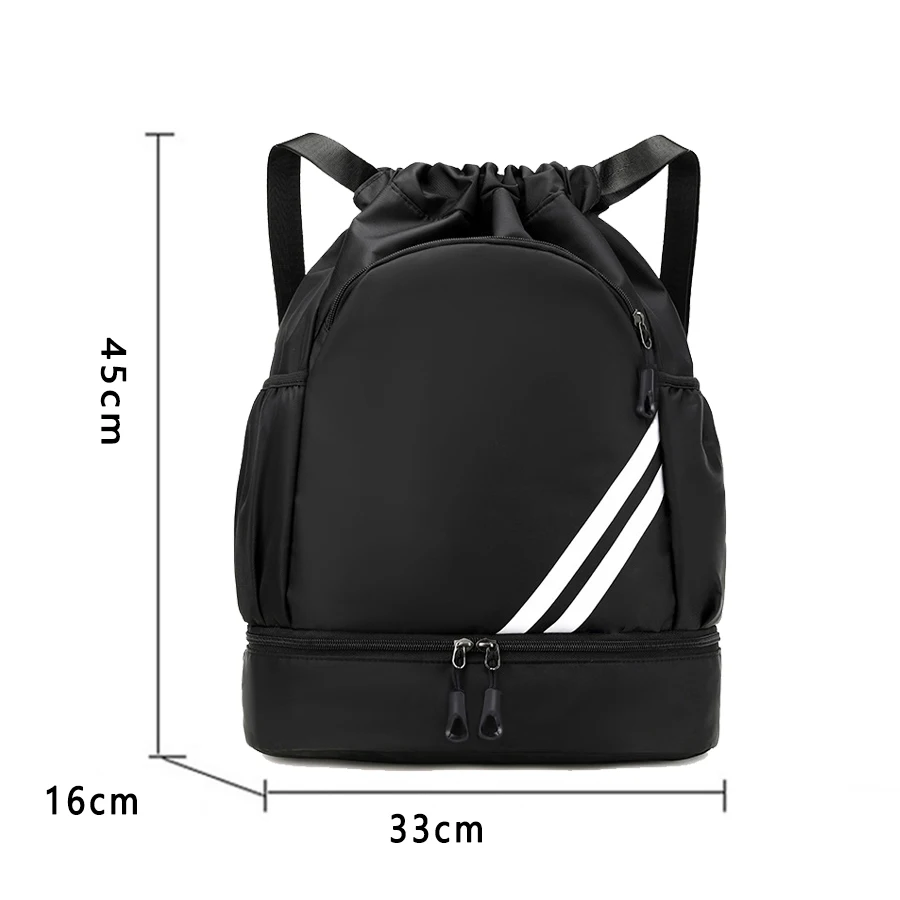 Gym Bag Fitness Backpack Women Men Basketball Backpack Outdoor Soccer Football Storage Bags Training Drawstring Sports Knapsack