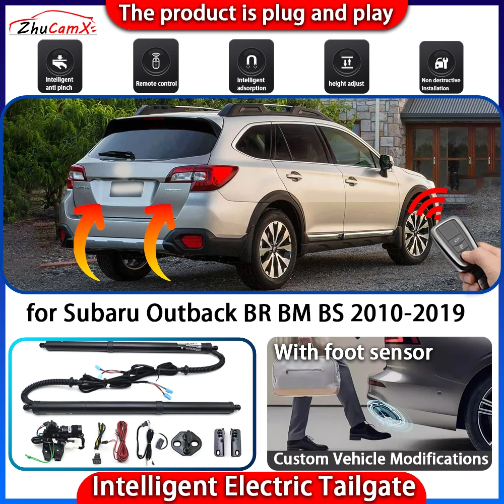 

ZhuCamX Smart Powered Tailgate System for Subaru Outback BR BM BS 2010-2019 Automatic Intelligent Trunk Lift Control Kit