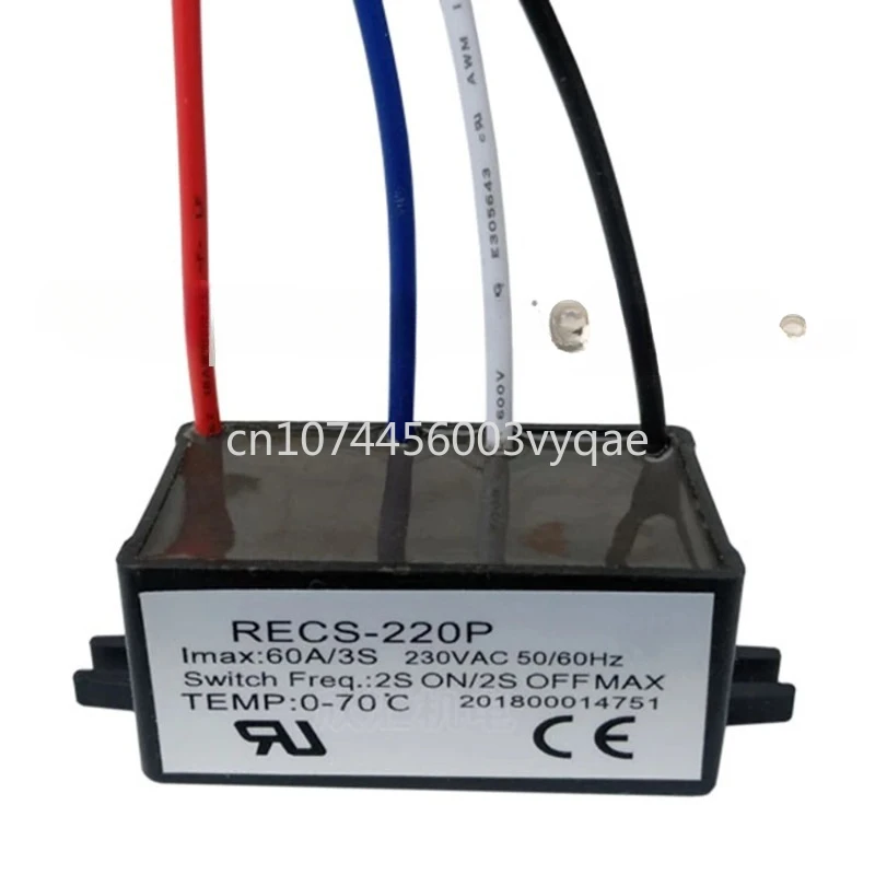 

RECS-205P RECS-220P RECS-240P 30A 60A 120A 220V Electronic Centrifugal Switch Single-phase Motor Intelligent Starter