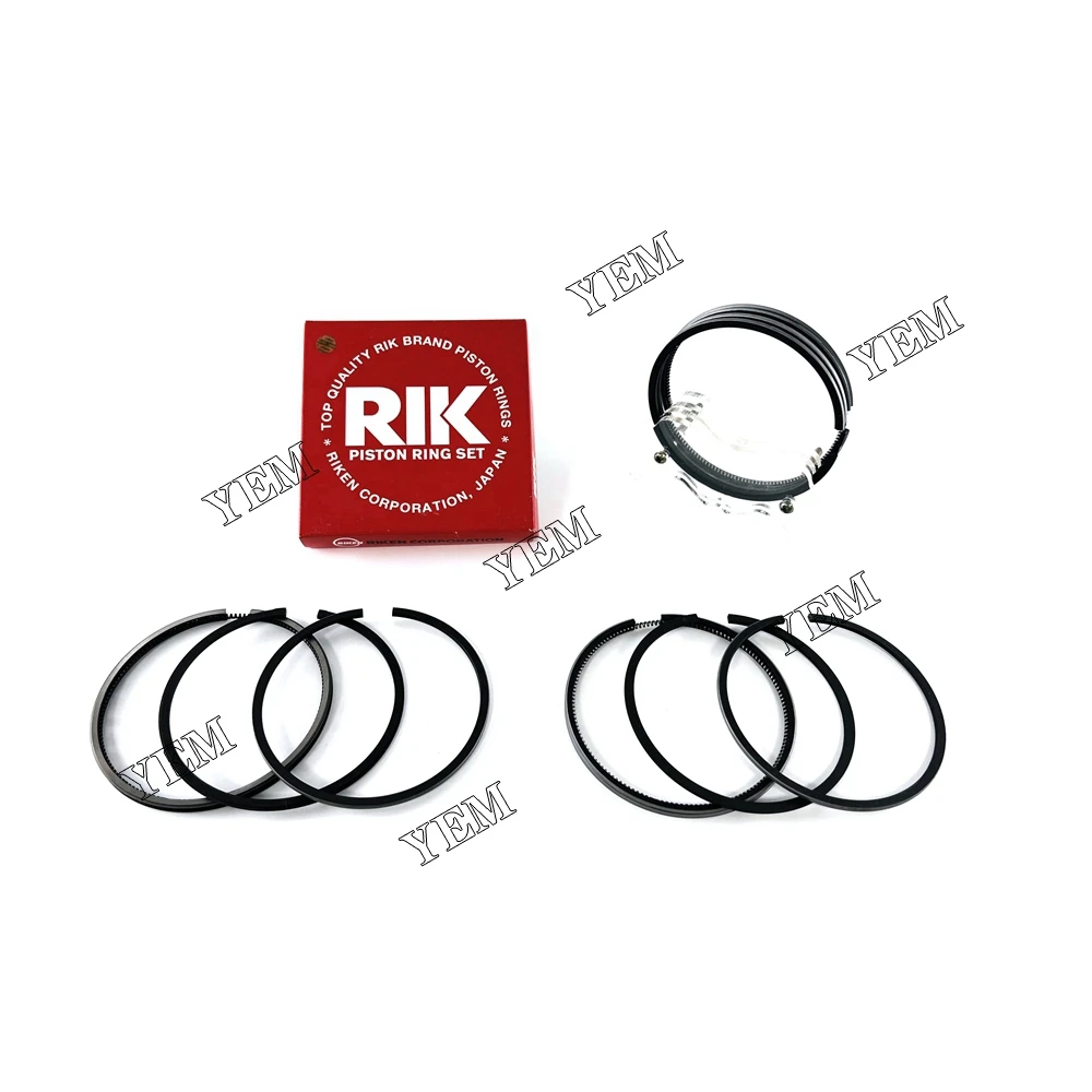 

3 Set Piston Rings STD For Kubota D662 Engine Parts