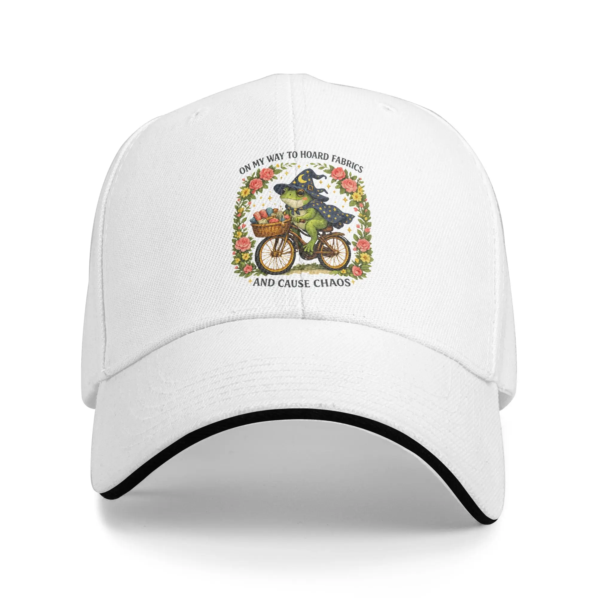 New Design Baseball Caps On My Way to Hoard Fabrics and Cause Chaos Wear For Unisex Golf Hat Classic  Sun Cap Gift
