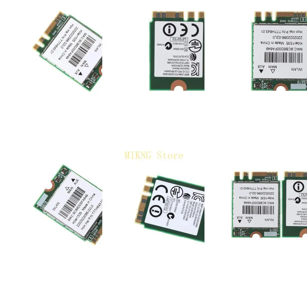 Dual Band Wireless- AC NGFF WiFi Card for M.2 NGFF 2.4/5GHz 4.1 WiFi C best sale