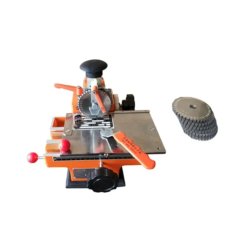 

Best Seller First Hot Sales Nameplate Marking Machine Manual Metal Labeling Coding Numbers Letters Label Printer With Full Set