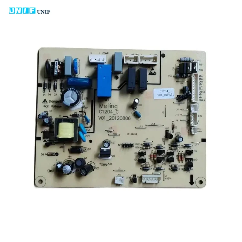 

Оригинальная б/у главная плата управления BCD-350W 356WET C 1204.4-1 356WBD для холодильника Meiling