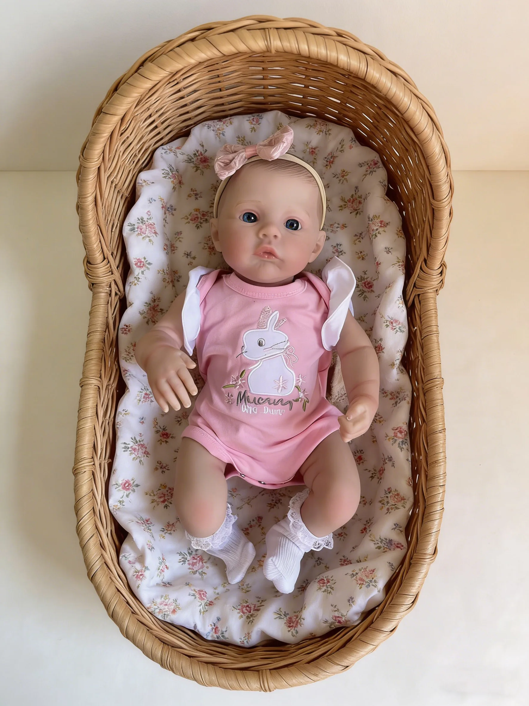 18 inch knuffelige herboren pop zachte doek lichaamsweide levensechte meerdere lagen schilderen 3D-huid met handverf haar zichtbare aderen