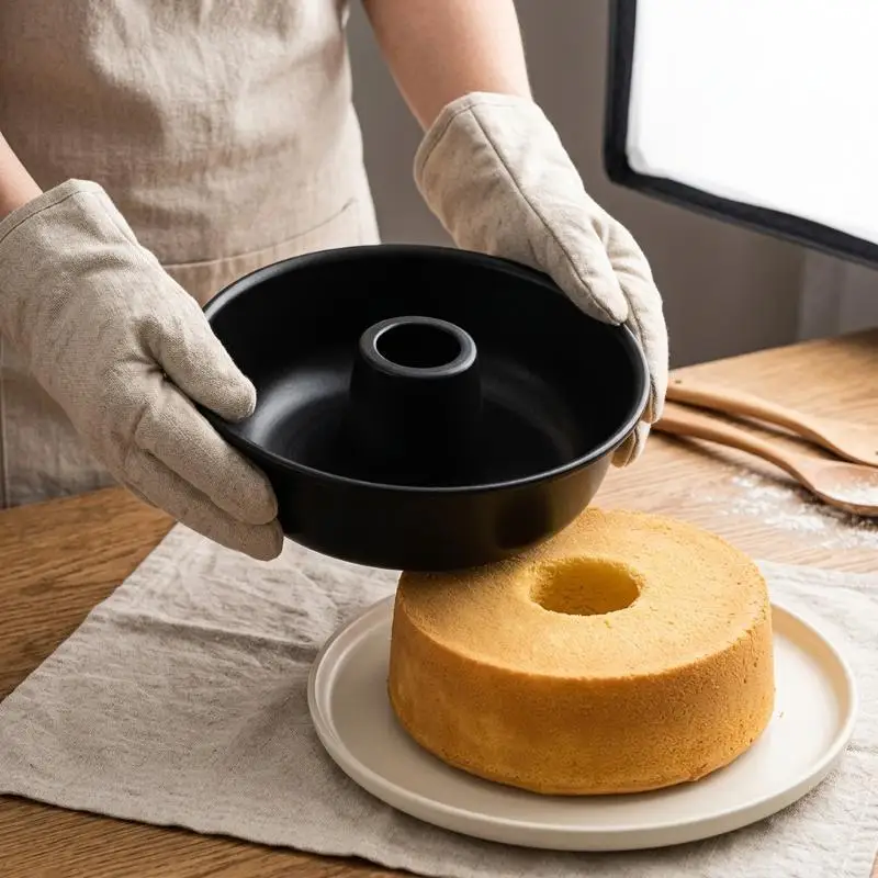 Durable Multi-size Cake Mold Aluminum DIY Chiffon Mold Doughnut Donut Mold Kitchen Baking Tools