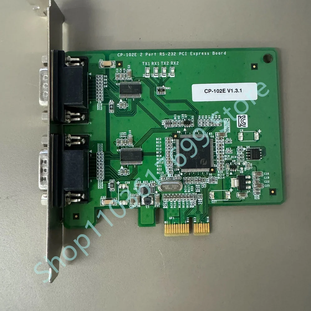 For MOXA PCIE Slot RS232 Multi-Serial Card 2-Port Card CP-102E