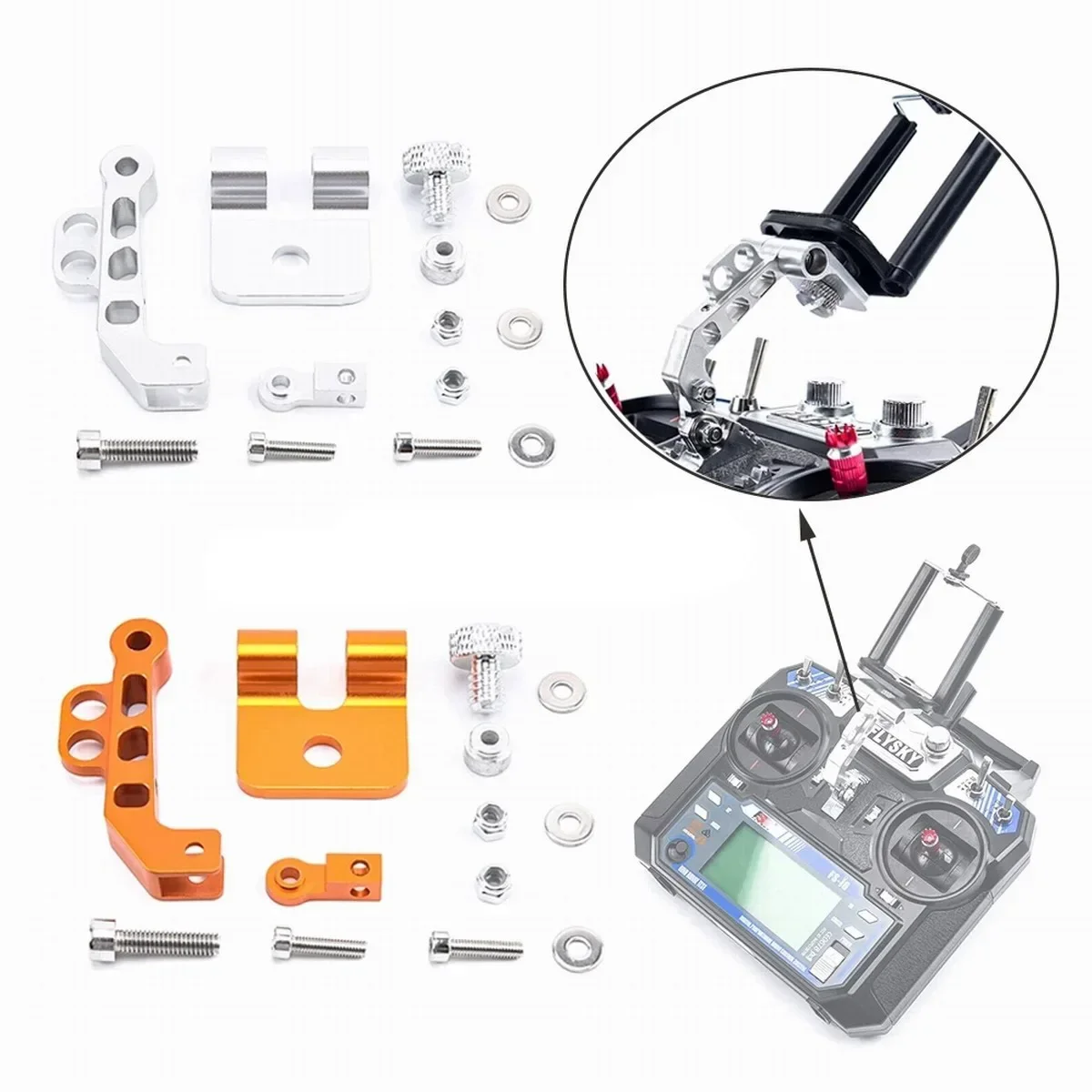 RC الجوي FPV الألومنيوم رصد تصاعد قوس رصد الداعم العالمي ل Futaba Flysky أجهزة الاستقبال عن بعد FPV الارسال