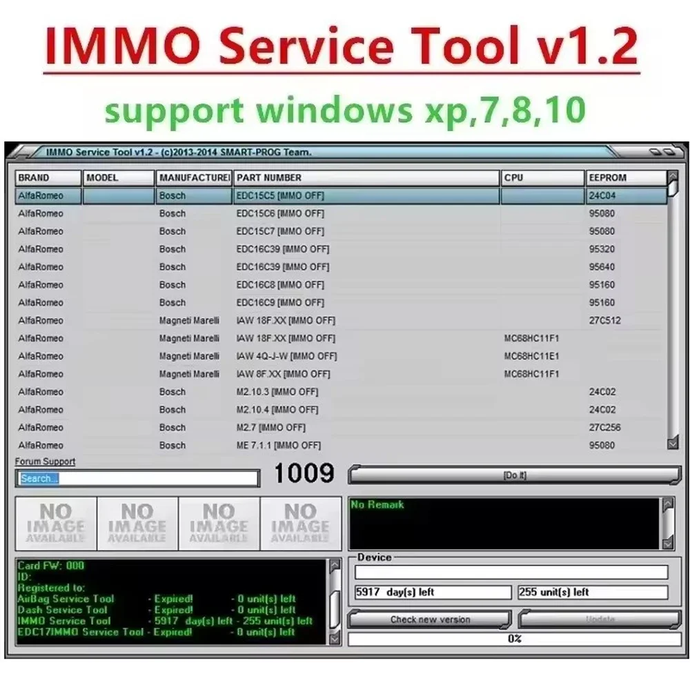 IMMO Pin Code Calculator V1.3.9 + IMMO Service Tool V1.2 Universal Car Key Decoding Software 3.2 with Free Keygen & Installation