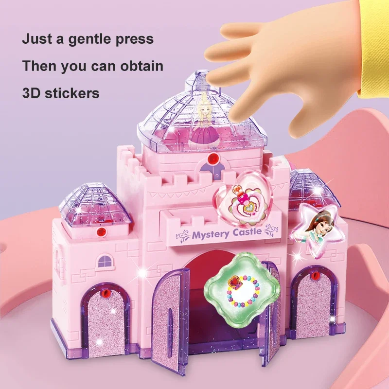 Kids Magic Book Set Dream Castle Treasure Hunt Toy | Gift Box | Girls Festival Birthday Present