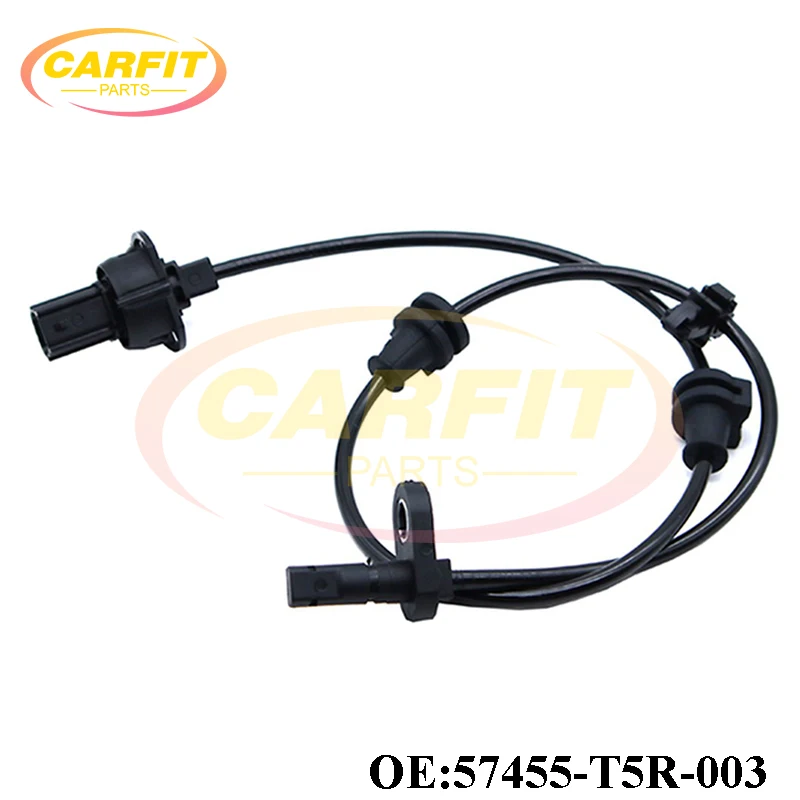 Высокое качество, новый OEM 57455-T5R-003 57455T5R003, датчик скорости переднего левого колеса ABS для Honda Fit 2015-2020 L4 1.5L, автозапчасти