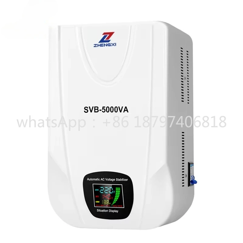 5KVA 10KVA 12KVA 220V Eenfase Spanningsstabilisator/Regulator, Hoge Kwaliteit SVB Servo Type Spanningsstabilisator