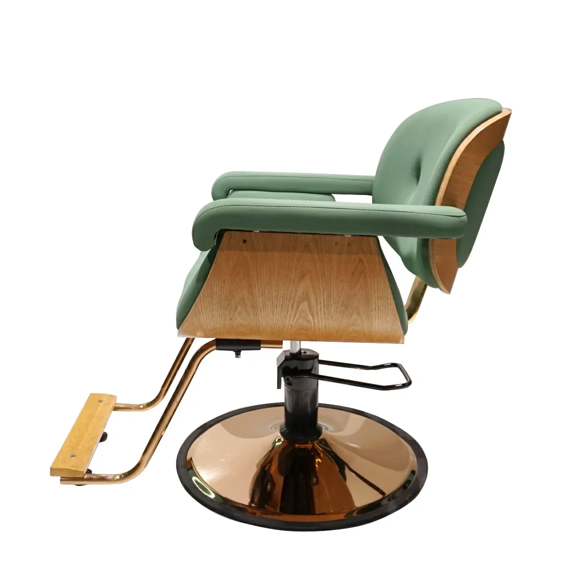 

Hair Modern Salon Barbershop Cutting Chair Salon Wood Furniture Styling Barber Shop Chair for Sale Hair Salon Barber Chair