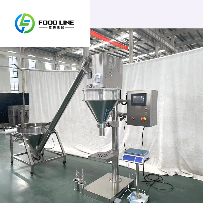 FL Customized Food Grade Stainless Steel Vertical Semi Automatic Auger Dry Coffee Milk Powder Filling Machine