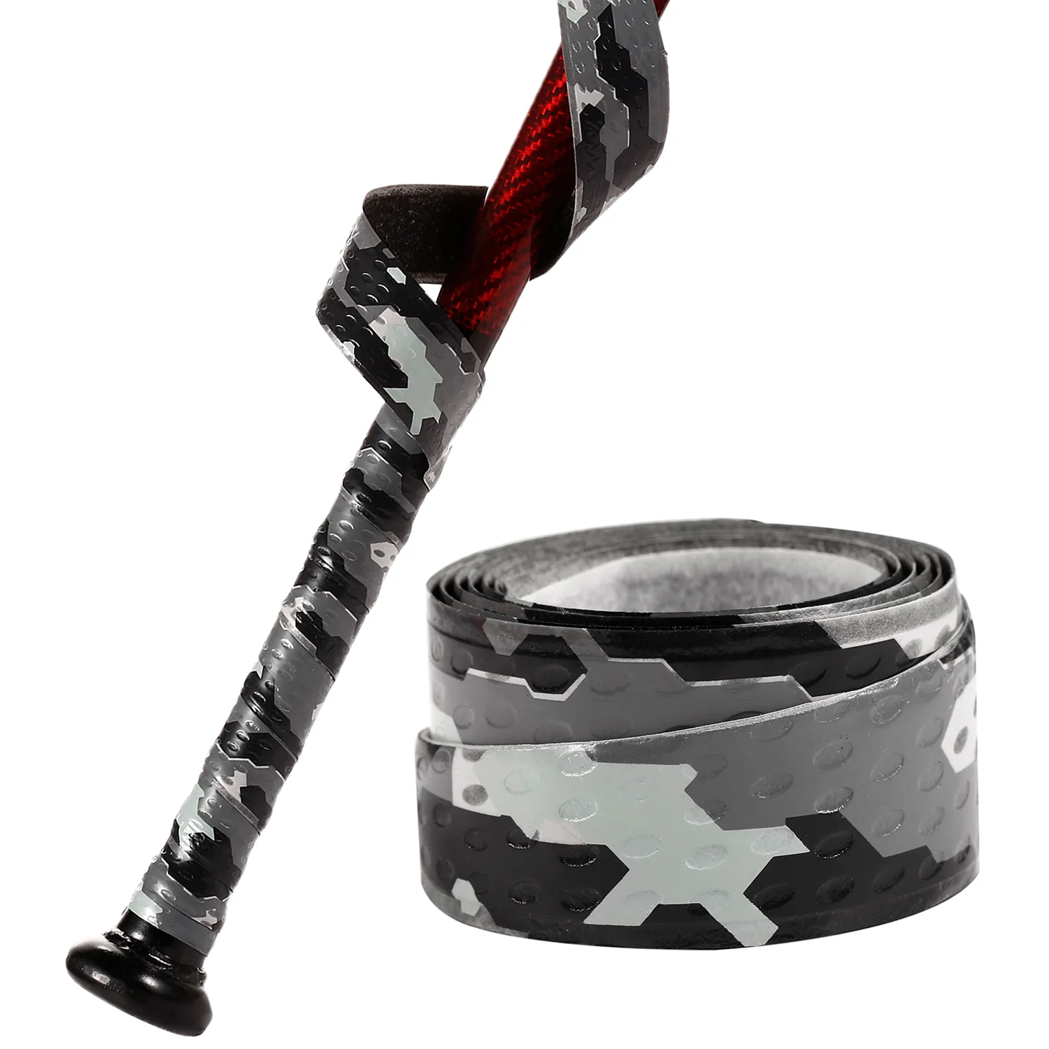 

AMASPORT Baseball Bat Grip 1.1mm New Arrivals Embossed Pattern Grips for Baseball Bat Tape for Base Ball Accessories