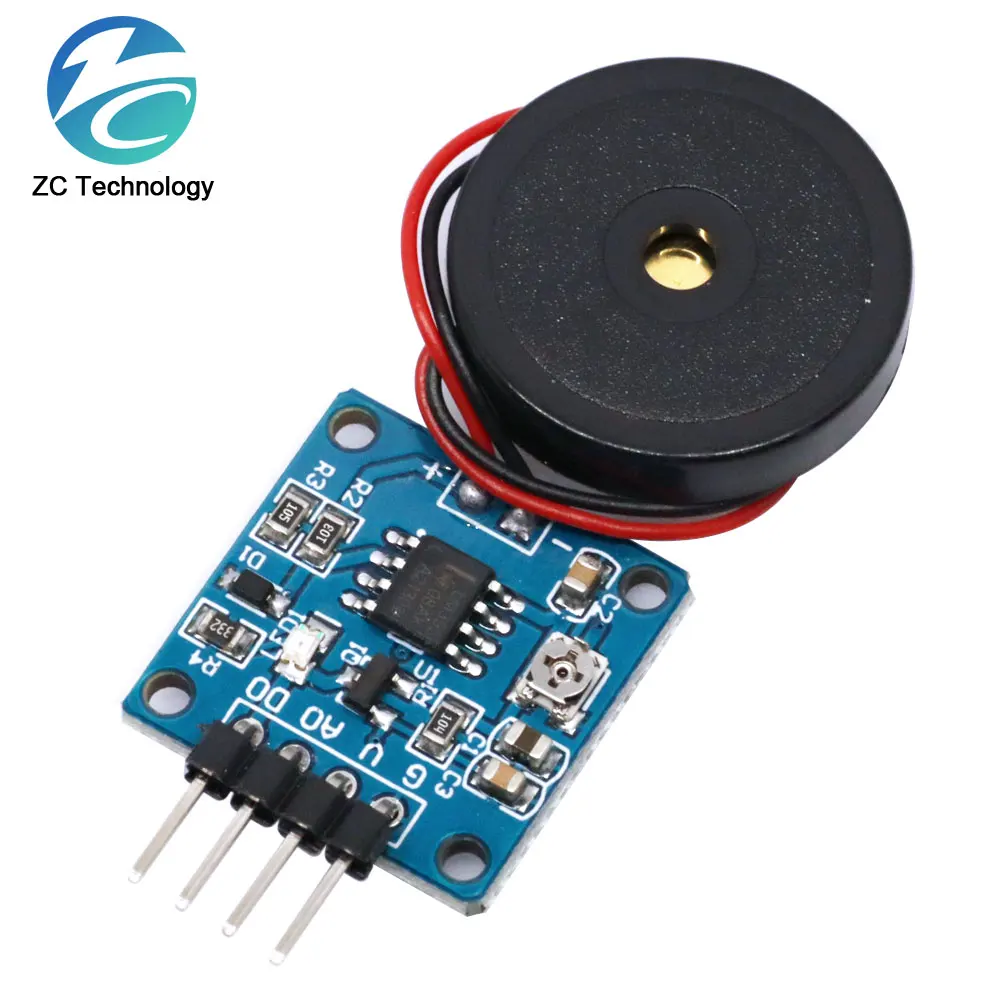 Piezoelectric Shock Tap Sensor Vibration Switch Module DC 5V Sheet Percussion For Arduino AD/DO 51 UNO MEGA2560 r3 DIY Kit