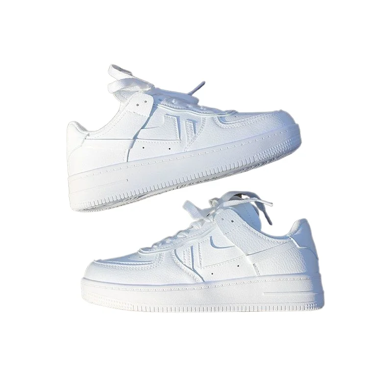 Women Sneakers 2024Fashion Breathble Vulcanized Shoes Women Pu leather Platform Shoes Women Lace up Casual Shoes