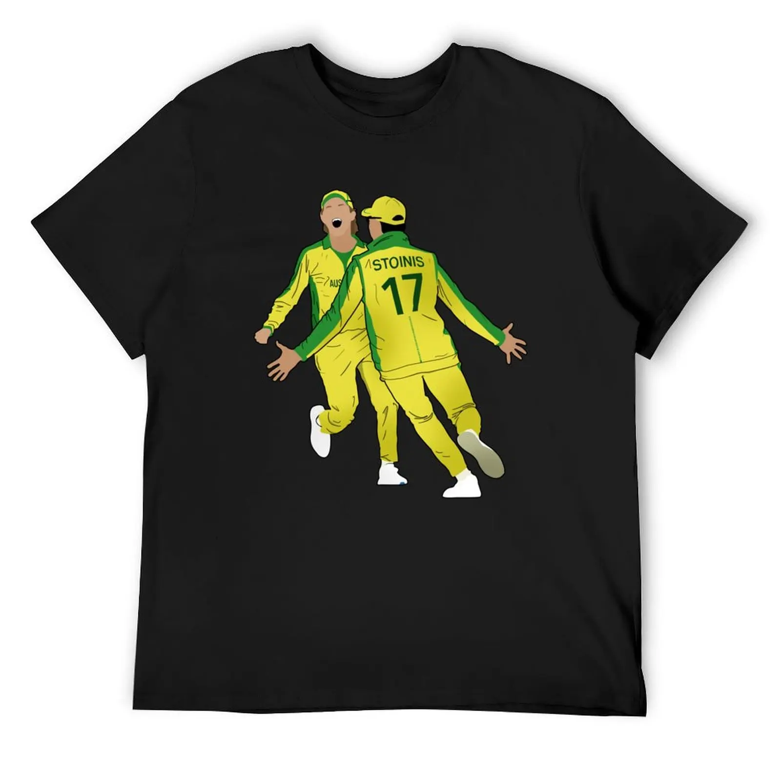 Marcus Stoinis and Adam Zampa T-Shirt tees vintage t shirts fruit of the loom mens t shirts