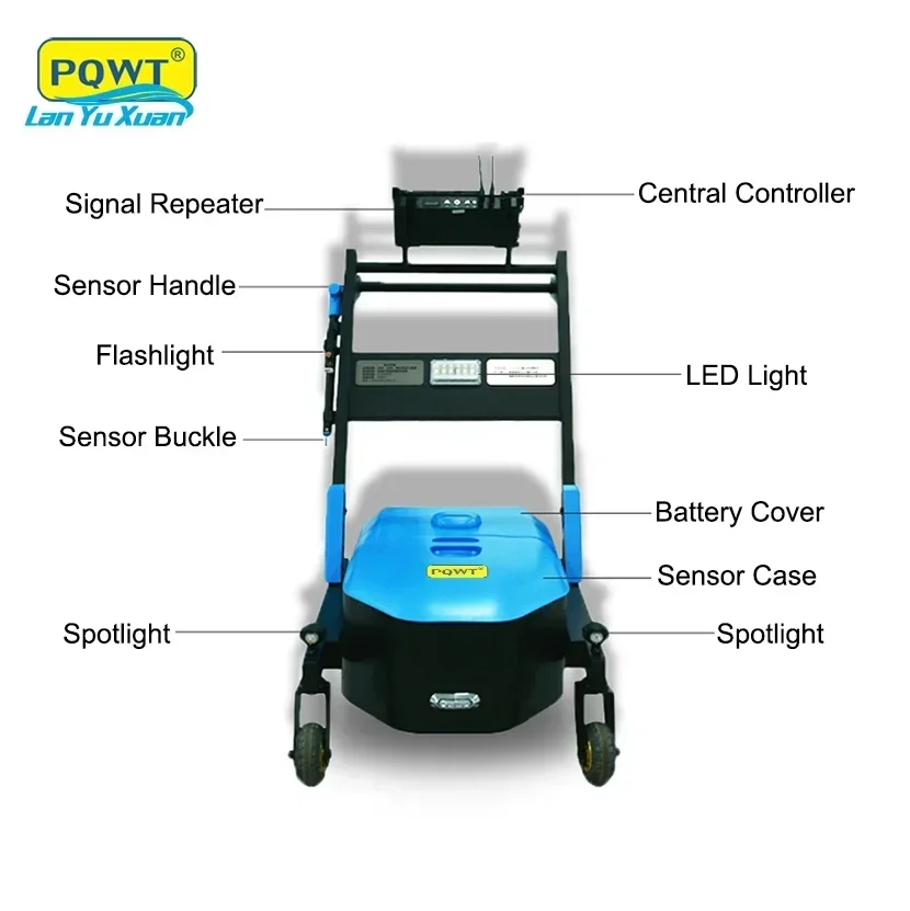 -LDC Устройство обнаружения утечек подземной воды с 20-мя датчиками для обслуживания и ремонта утечек городских трубопроводов большой площади -LDC Устройство обнаружения утечек подземной воды с 20-мя датчиками для обслуживания и ремонта утечек городских трубопроводов большой площади